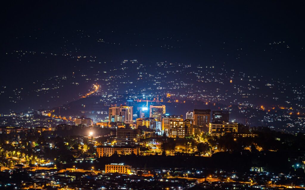 kigali at night